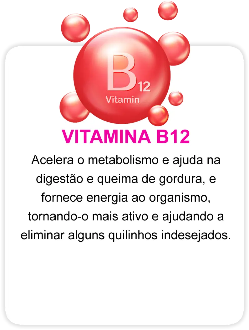 vitamina b12 ajuda a emagrecer